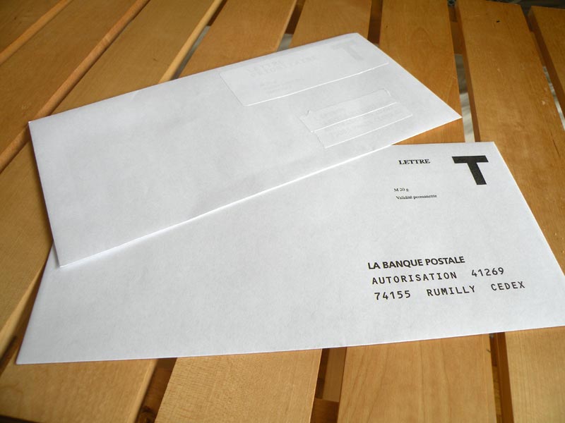 Réutiliser les enveloppes – 2 : les courriers 