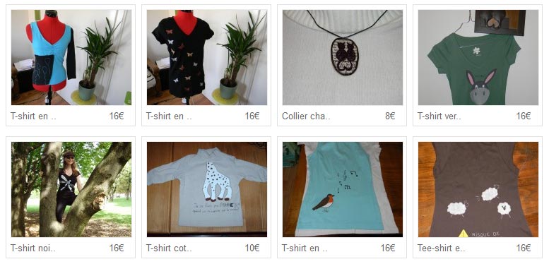 Les Tshirt de Mamie la Cerise Les Tshirt de Mamie la Cerise