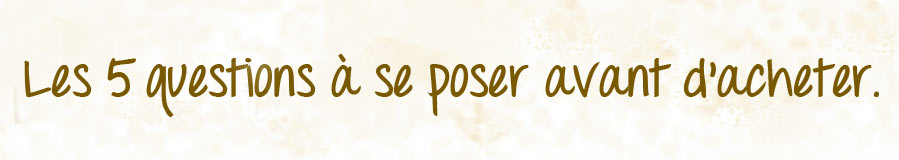 Non ! N’achète pas.