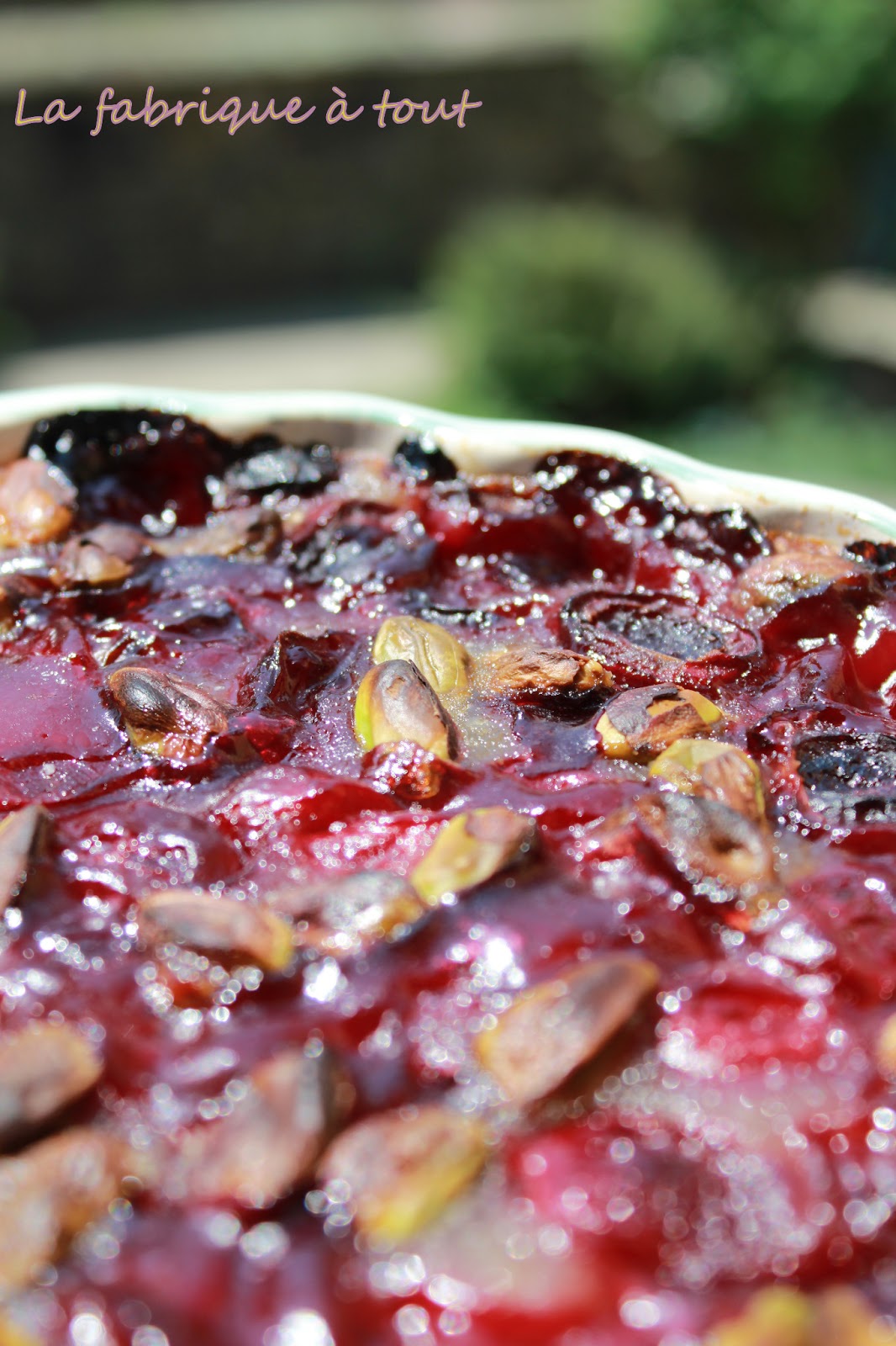 Clafouti aux cerises végétalien – La fabrique à tout