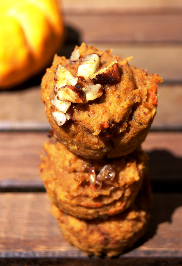 Muffins vegan à la courge sans gluten