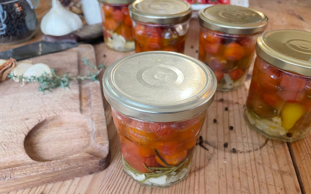 [Recette] Bocaux de tomates cerises