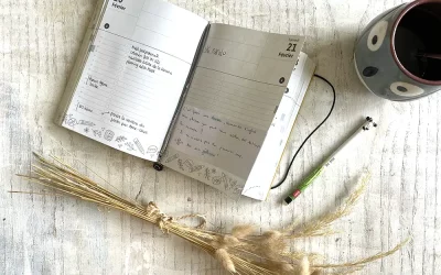 Organisation quotidienne : mix agenda et bullet journal